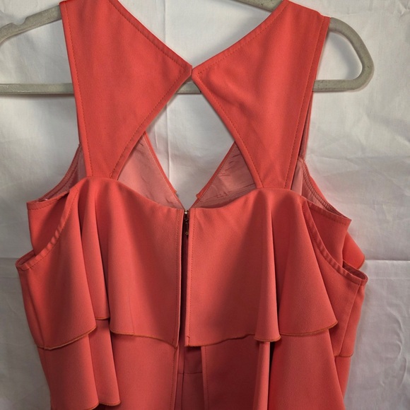 Trina Turk Vibrant Coral Jumpsuit - Picture 6 of 13